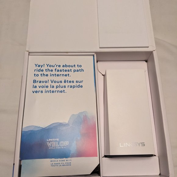 Linksys Velop AC1300 802.11ac Whole Home Mesh Wi-Fi System MU-MIMO 1 Pack White - Picture 13 of 13